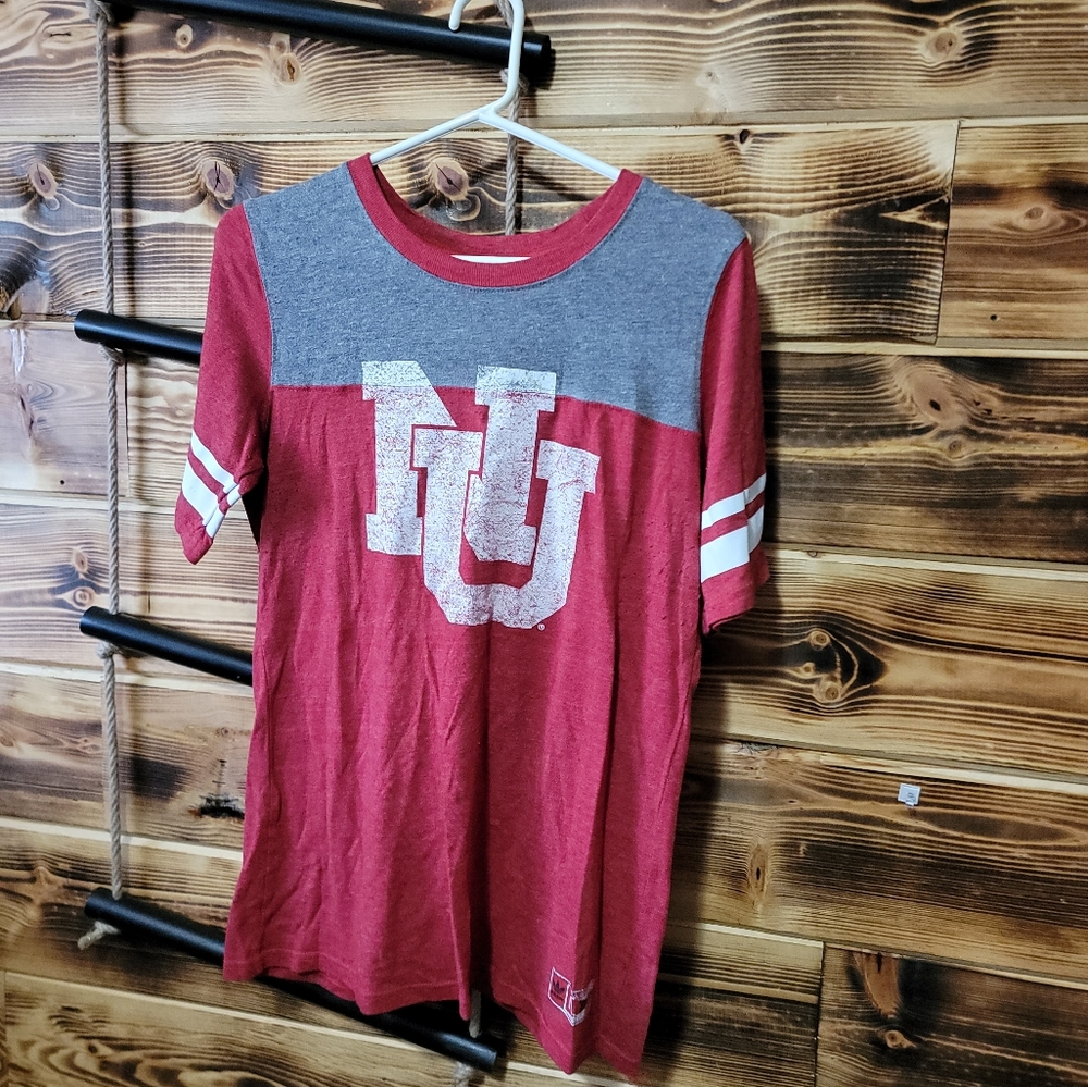 University of Nebraska Adidas Vintage Style Tee